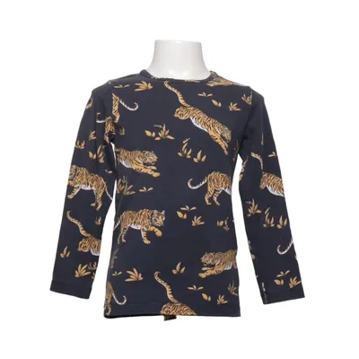 Long sleeve T-shirt (Blue, Yellow) from Tiger & Friends Elastane, Organic cotton