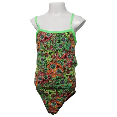 Maillot de bain une pièce (Vert, Orange, Multicolore) de Funkita Polyester
