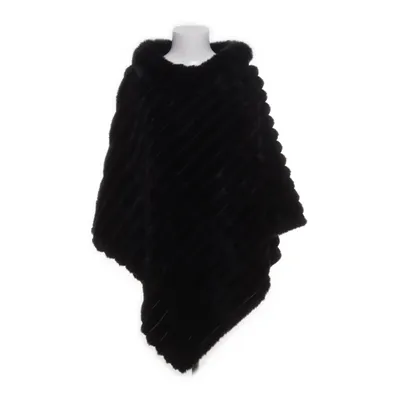 Poncho (Black) from Vanting Polyester, Viscose