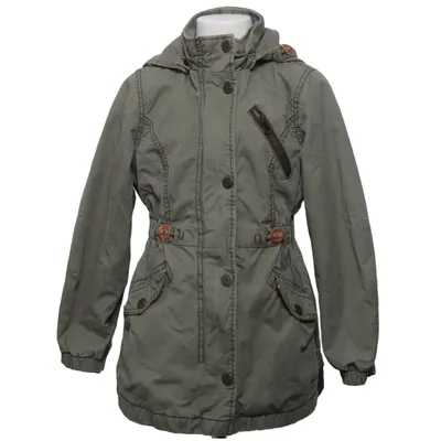 Parka (Vert) de Out Wear by Lindex Coton, Polyester