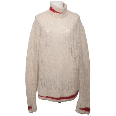 Pull-over (Beige, Rouge) de Wood Wood Laine d'alpaga, Laine de mouton, Polyamide