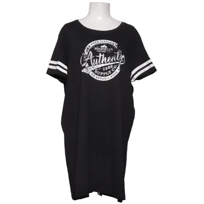 Dress (Black, White) from Female Passion Cotton, Polyester