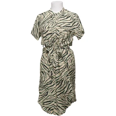 Jurk (Beige, Zwart, Groen) van Rino & Pelle Nylon, Viscose