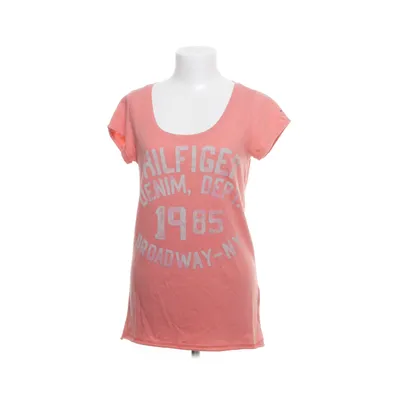 Top (Roze) van Hilfiger Denim Katoen, Polyester