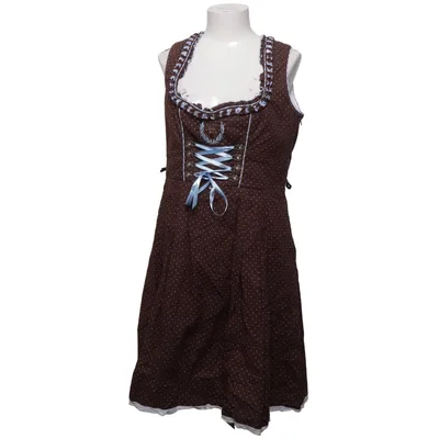 Dirndl (Brun, Hvid) fra Landhaus Bomuld