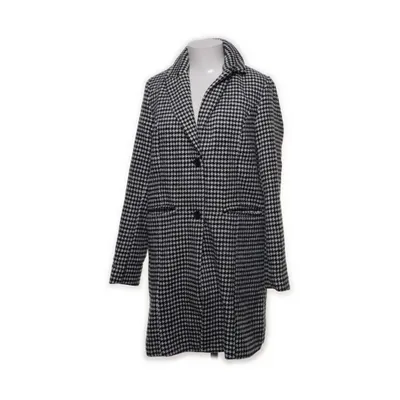 Frakke (Sort, Hvid) fra Esmara Akryl, Bomuld, Polyamid, Polyester, Viscose, Uld
