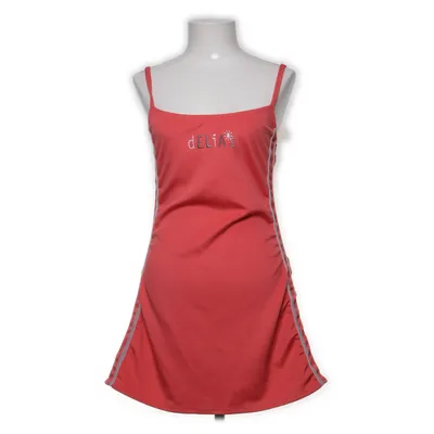 Badklänning (Röd, Grå) från Delias Elastan, Polyester