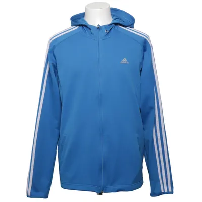 Huvtröja (Blå, Vit) från Adidas Polyester