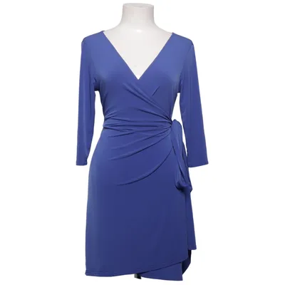 Wrap dress (Blue) from Moda International