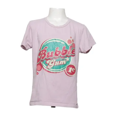 T-shirt (Roze) van La Loca Katoen, Elastaan