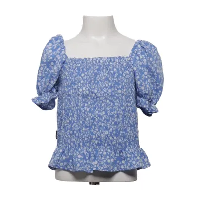 Crop top (Bleu, Blanc) de Seaside Polyester
