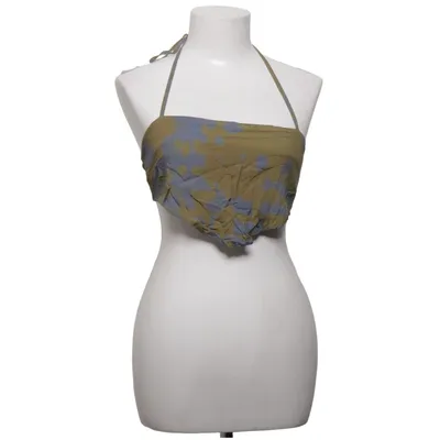 Halter neck top (Green, Blue, Multicolored) from Oas Viscose