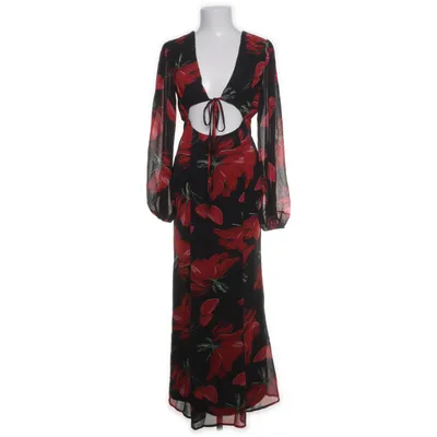 Långklänning (Svart, Flerfärgad) från Boohoo Polyester