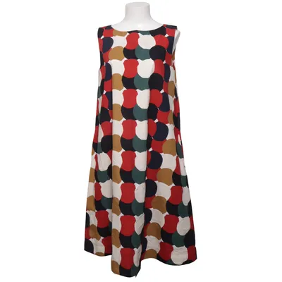 Kjole (Rød, Blå, Flerfarvet) fra Marimekko x Uniqlo Bomuld