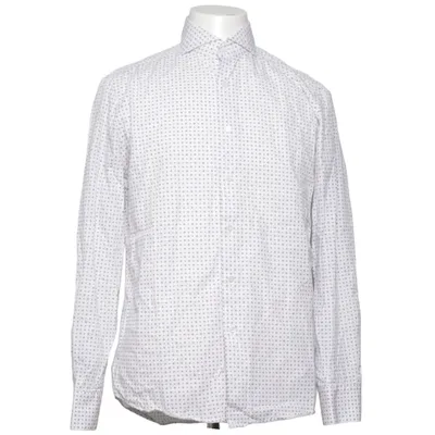Shirt (White, Blue) from Bagutta