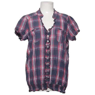 Blus (Blå, Röd, Vit) från MyWear Woman Bomull, Polyester