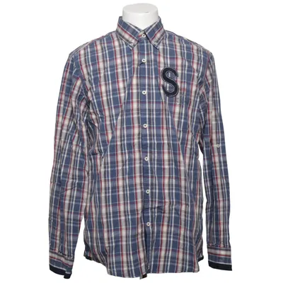 Buttondown-skjorta (Blå, Flerfärgad) från Signal Bomull