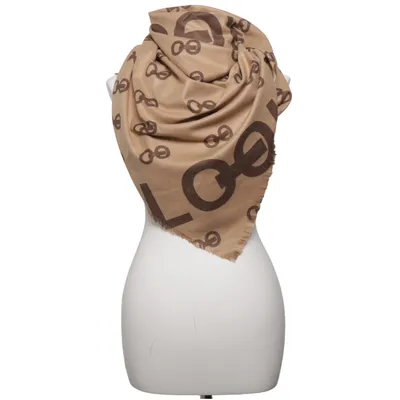 Sommerschal (Beige, Braun) von Looks by Wolfgang Joop Polyester, Viskose