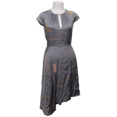 Kjole (Grå, Beige) fra Reiss Polyester, Viscose