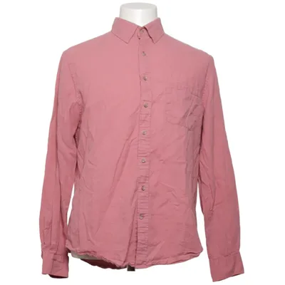 Shirt (Roze) van Dressmann Katoen, Linnen