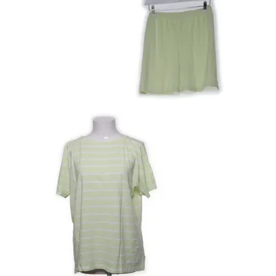 Pyjama (Vert, Blanc) de Queentex Coton, Modal