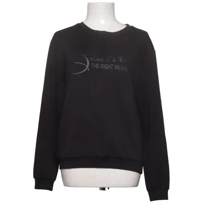 Sweatshirt (Noir) de Pure Instinct Élasthane, Modal, Polyester