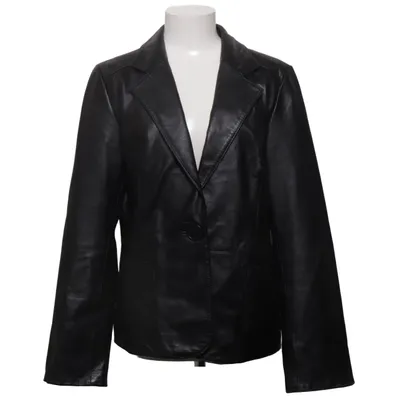 Læderblazer (Sort) fra Need You Læder, Polyester