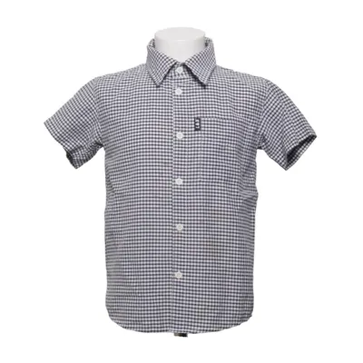 Korte mouwen shirt (Blauw, Wit) van Lingon & Blåbär Katoen, Polyester, Viscose