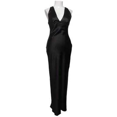 Långklänning (Svart) från Zara Elastan, Polyester