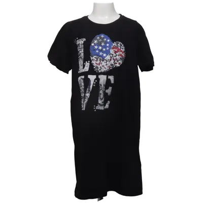 T-shirt (Black, Multicolored) from MIX Cotton