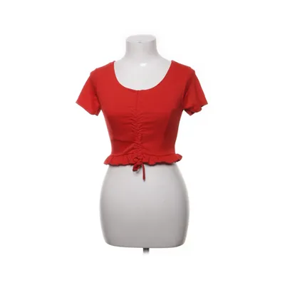 Crop top (Rood) van New Collection Elastaan, Polyester