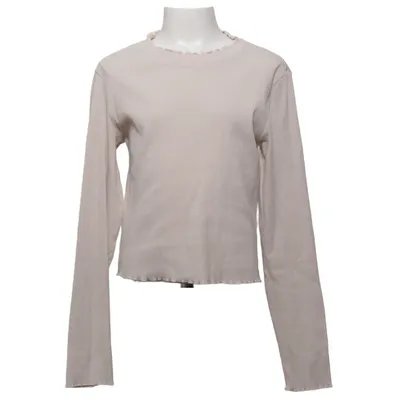 Langærmet t-shirt (Beige) fra XOXO Friends Bomuld, Elastan