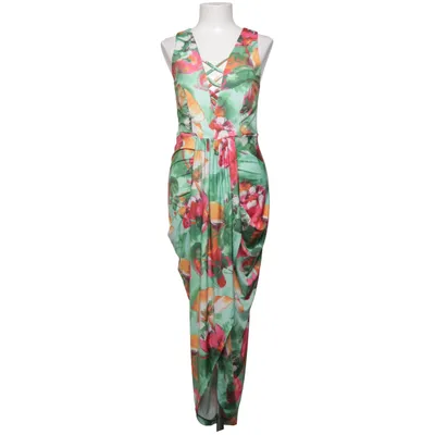Långklänning (Grön, Flerfärgad) från Bodyflirt Boutique Elastan, Polyester