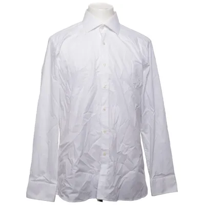 Chemise (Blanc) de Gagliardi Coton, Élasthane