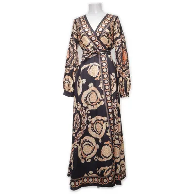 Långklänning (Svart, Orange, Flerfärgad) från Sheilay