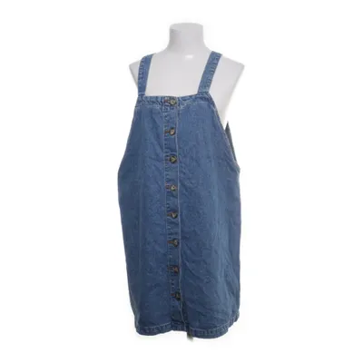 Hängselklänning (Blå) från New Look Denim Bomull