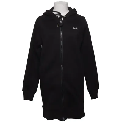 Sweat à capuche (Noir) de Winshape Coton, Polyester