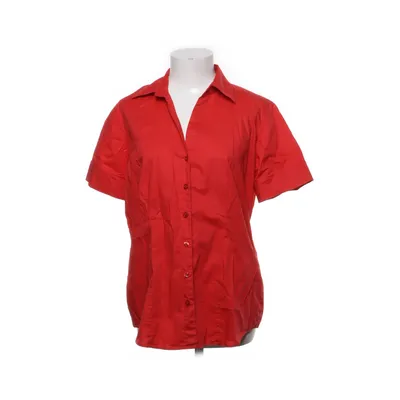 Korte mouwen shirt (Rood) van Jobeline Katoen, Elastaan