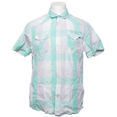 Short sleeve shirt (White, Green) from Marwin Cotton