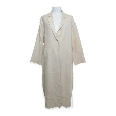 Jas (Beige) van Never Denim Katoen