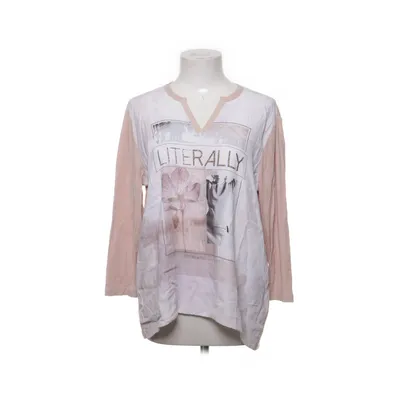 Blouse (Beige, Multicolore) de Margittes Polyamide, Viscose