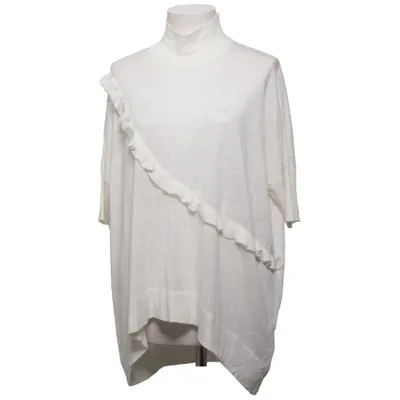 Pull-over (Blanc) de Margit Brandt Acrylique, Viscose
