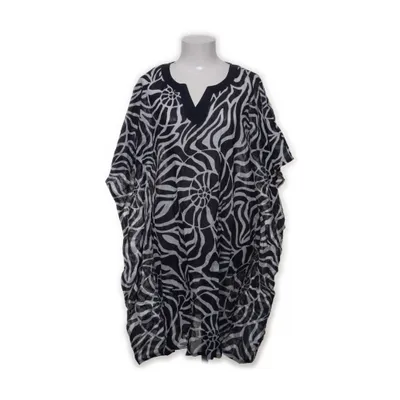 Strandklänning (Svart, Vit) från Pastunette Bomull