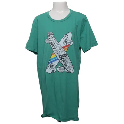 T-shirt (Green, Multicolored) from Californian Vintage Cotton, Polyester