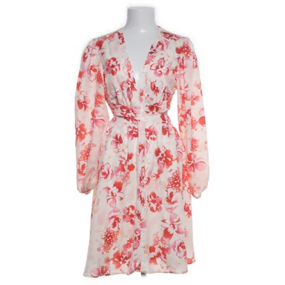 Dress (White, Multicolored) from Milla Polyester