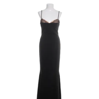 Evening gown (Black) from Sonja Kiefer Polyester, Polyurethane, Silk