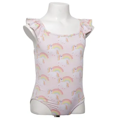 Badedragt (Pink, Flerfarvet) fra Lindex Elastan, Polyamid, Polyester