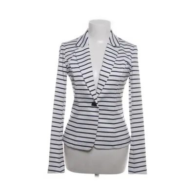 Blazer (Hvid, Blå) fra Zalando Elastan, Polyester, Viscose