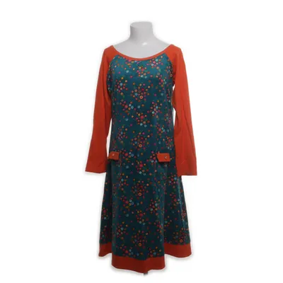 Klänning (Grön, Orange, Flerfärgad) från Margot Bomull, Polyester