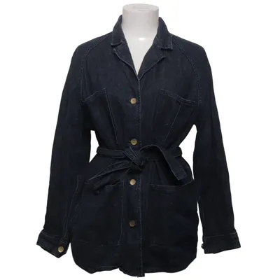 Denim jacket (Blue) from Kings of Indigo Hemp, Organic cotton